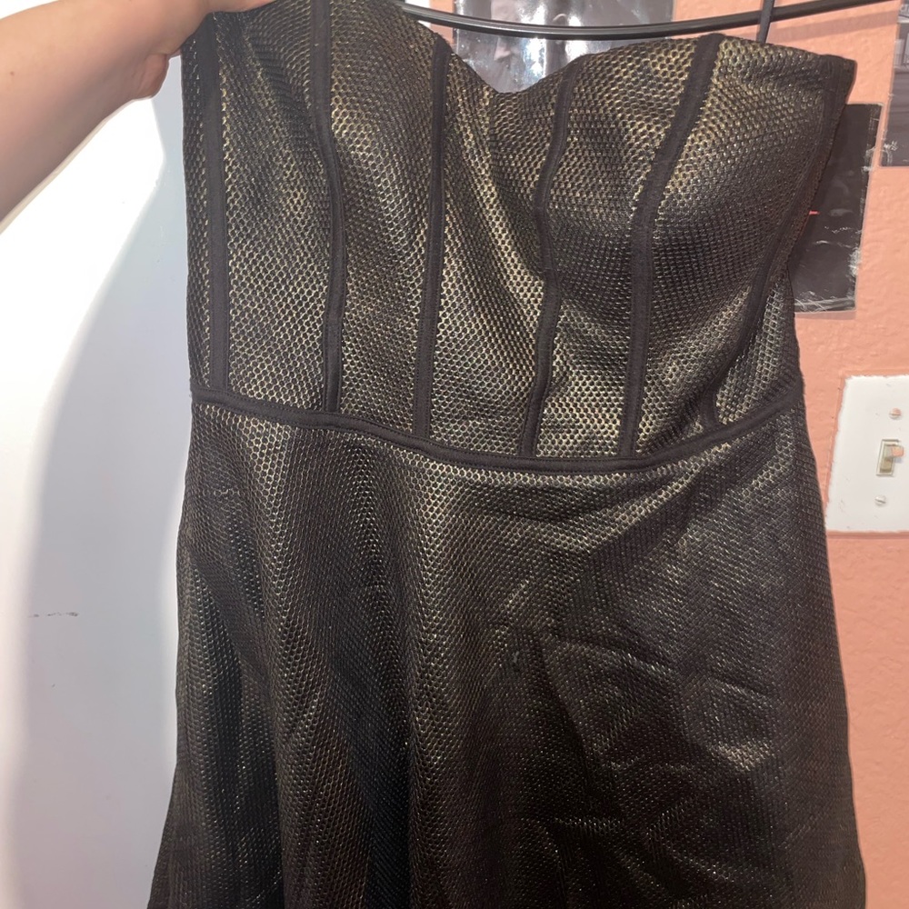Bebe strapless dress